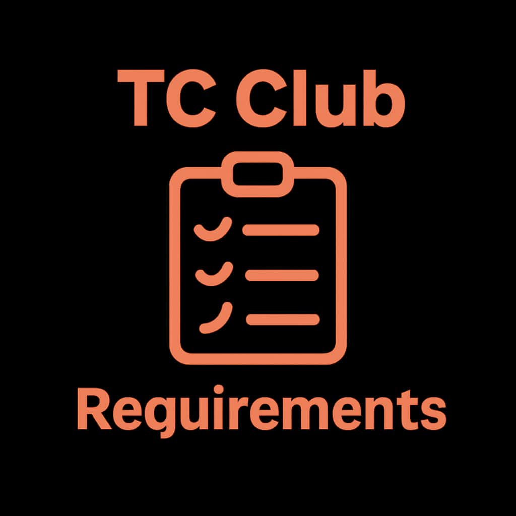 Badge for TC Club Requirements