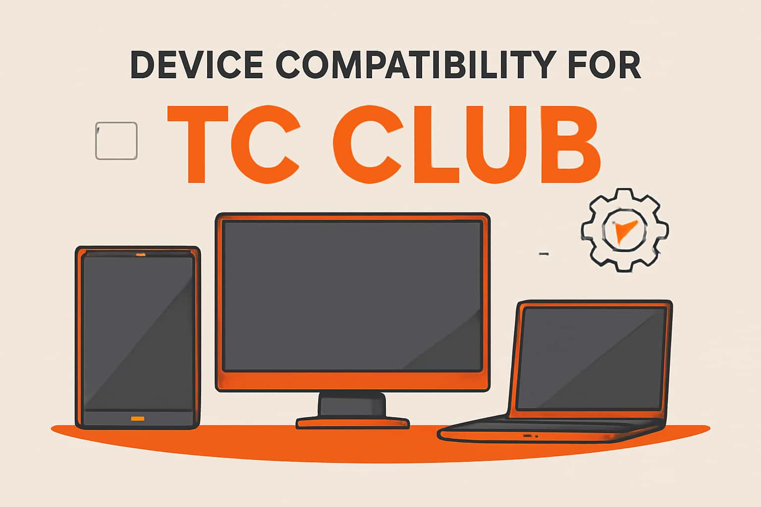 Informational scene about Device Compatibility for TC Club