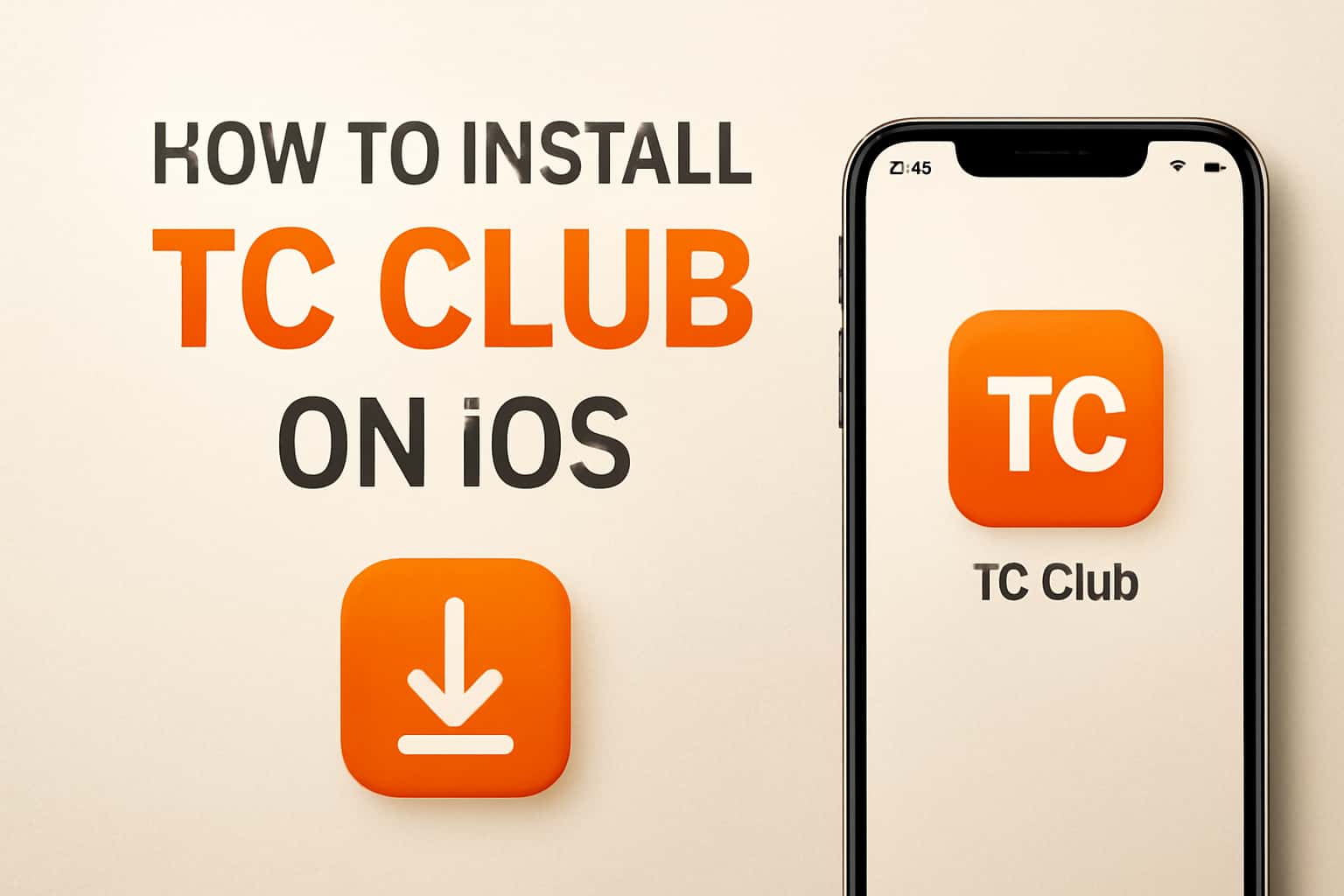 How to Install TC Club on iOS guide with an emphasis on clarity and detail.