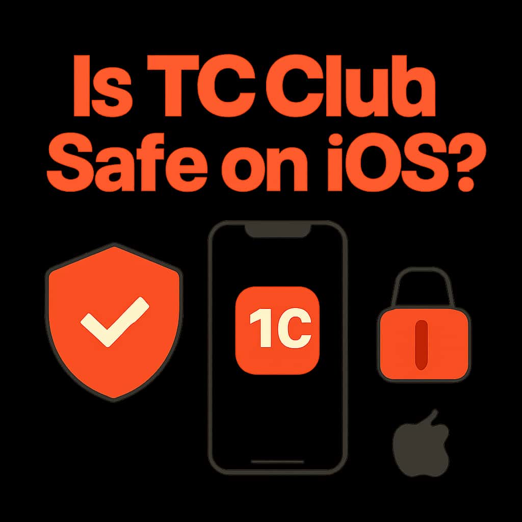 An illustration detailing the installation process of TC Club on iOS.