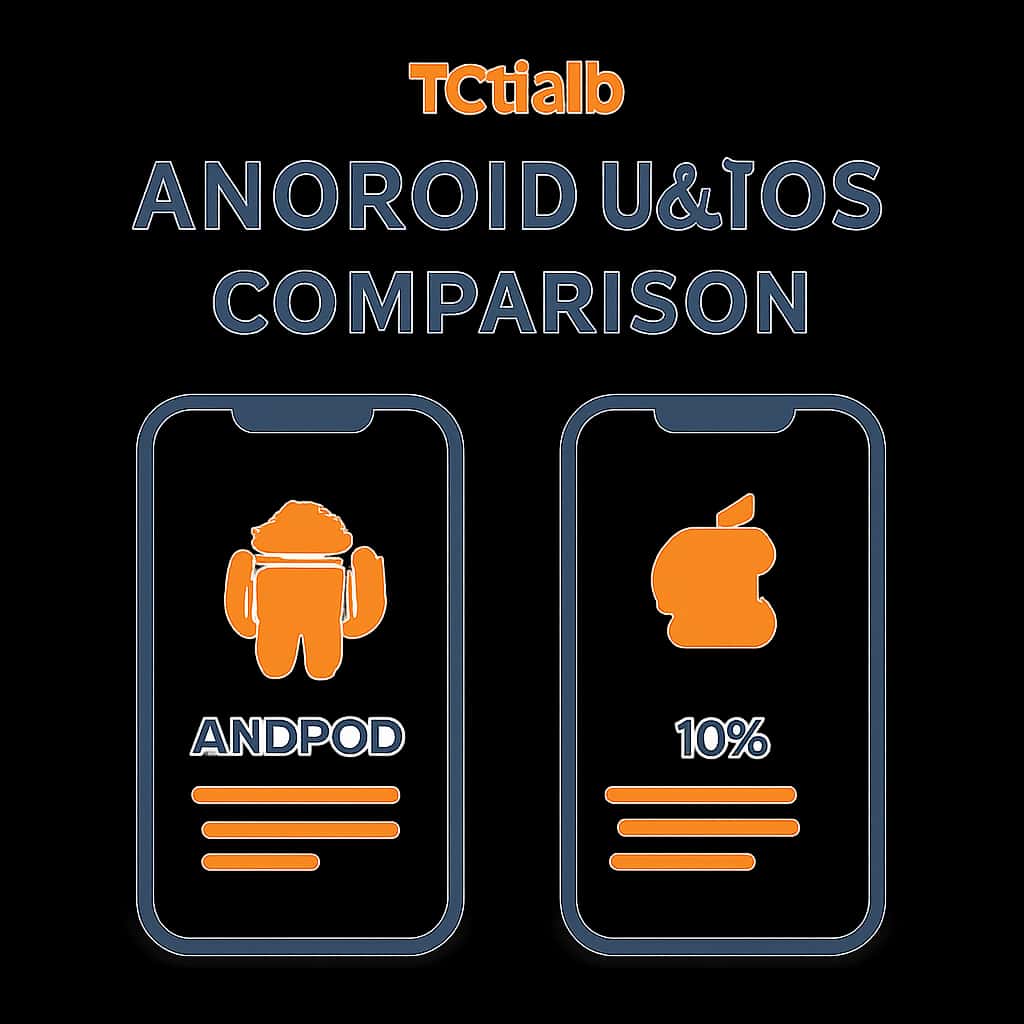 Illustration explaining TC Club Android vs iOS Comparison.